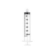 SOL-M 30mL Luer Lock Tip Syringe